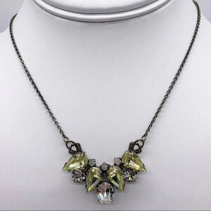 Sorrelli Yellow Crystal Necklace